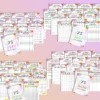 75 Soft, Hard Medium and Easy Challenge Tracker Bundle TikTok Weight Loss Journal Lifestyle Planner Workout Fitness Printable Digital Self - Image 9