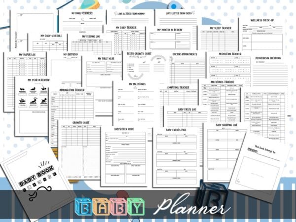 Baby Book Planner: Capture Every Precious Moment