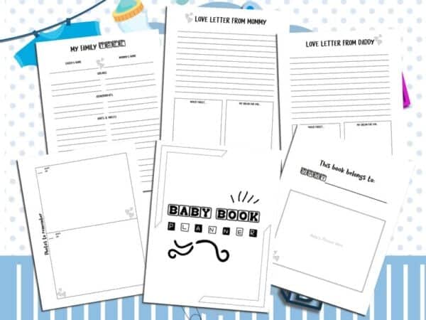 Baby Book Planner: Capture Every Precious Moment - Image 2
