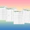 Cleaning Planner Printable Weekly Chores Digital Download Household Planner Home Management Classic Happy PDF Inserts A4 A5 Letter Half - Image 7