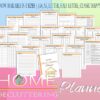 Home Decluttering Planner Printable Home Organizing Checklist Household Home Management Classic Happy PDF Inserts A4 A5 Letter Half