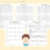Newborn Baby Planner Digital Download Baby Book Memories Printable Baby First Year Planner Classic Happy PDF Inserts A4 A5 Letter Half - Image 5