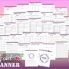 Goal Planner Printable Productivity Planner Goal Tracker Digital Download Goal Setting Workshop Classic Happy PDF Inserts A4 A5 Letter Half