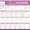 Goal Planner Printable Productivity Planner Goal Tracker Digital Download Goal Setting Workshop Classic Happy PDF Inserts A4 A5 Letter Half - Image 4