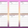 Goal Planner Printable Productivity Planner Goal Tracker Digital Download Goal Setting Workshop Classic Happy PDF Inserts A4 A5 Letter Half - Image 3