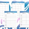 Gratitude Journal Printable Grateful Journal Mindfulness Digital Download Positivity Journal Classic Happy PDF Inserts A4 A5 Letter Half - Image 6
