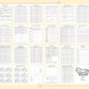 Newborn Baby Planner Digital Download Baby Book Memories Printable Baby First Year Planner Classic Happy PDF Inserts A4 A5 Letter Half
