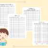Newborn Baby Planner Digital Download Baby Book Memories Printable Baby First Year Planner Classic Happy PDF Inserts A4 A5 Letter Half - Image 3