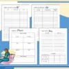 Pregnancy Journal Planner Printable Maternity Digital Download Baby Planner Expecting New Mom Classic Happy PDF Inserts A4 A5 Letter Half - Image 3