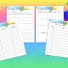 Kids Planner Digital Download Chore Chart Daily Weekly Monthly Chart Planner Checklist Classic Happy PDF Inserts A4 A5 Letter Half - Image 8