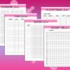 Teacher Planner School Printable Academic Digital Download Lesson Student Teaching Planner Classic Happy PDF Insert A4 A5 Letter Half - Image 9