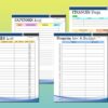 Productivity Planner Printable Daily Goal Tracker Digital Download Challenge Project Planner Classic Happy PDF Inserts A4 A5 Letter Half - Image 9