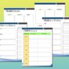 Productivity Planner Printable Daily Goal Tracker Digital Download Challenge Project Planner Classic Happy PDF Inserts A4 A5 Letter Half - Image 5