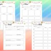 New Year Planner Printable Resolution Goal Planner 2021 Calendar Digital Download Day Binder Classic Happy PDF Inserts A4 A5 Letter Half - Image 8