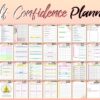 Self Care Kit Self Confidence Journal Worksheet Printable Self Esteem Mental Health Digital Download Classic Happy PDF Inserts A4 A5 Letter - Image 6