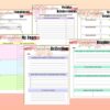 Self Care Kit Self Confidence Journal Worksheet Printable Self Esteem Mental Health Digital Download Classic Happy PDF Inserts A4 A5 Letter - Image 3