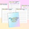 Manifestation Journal Intentions Planner Printable Law of Attraction Digital Download Classic Happy PDF Inserts A4 A5 Letter - Image 4
