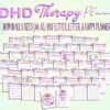 ADHD Therapy Planner