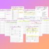 Bakery Business Planner Cakes Cupcakes Home Baking Bakery Printable Digital Download Small Business Classic Happy PDF A4 A5 Letter Half - Image 8