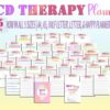 Ultimate OCD Therapy Anxiety Eating Disorder Recovery Mental Health Planner Printable Digital Download Obsessive Compulsive Disorder Happy