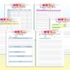 Ultimate OCD Therapy Anxiety Eating Disorder Recovery Mental Health Planner Printable Digital Download Obsessive Compulsive Disorder Happy - Image 4