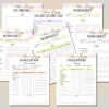 House Hunting Planner Home Buying Checklist Property Printable Project Moving Relocation Planner Classic Happy PDF Inserts A4 A5 Letter Half - Image 6