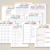 House Hunting Planner Home Buying Checklist Property Printable Project Moving Relocation Planner Classic Happy PDF Inserts A4 A5 Letter Half - Image 5