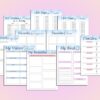 Bible Journaling Printable Bible Planner Prayer Sermons Scriptures Devotional Verses Digital Download Classic Happy PDF Inserts A4 A5 Letter - Image 9