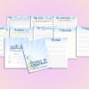 Bible Journaling Printable Bible Planner Prayer Sermons Scriptures Devotional Verses Digital Download Classic Happy PDF Inserts A4 A5 Letter - Image 6