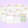 Mom Self Care Journal Planner Beauty Printable Digital Download Goals Gratitude Health Life Busy Women Classic Happy PDF Insert A4 A5 Letter - Image 7