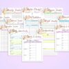 Mom Self Care Journal Planner Beauty Printable Digital Download Goals Gratitude Health Life Busy Women Classic Happy PDF Insert A4 A5 Letter - Image 6