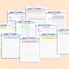 Photographer Planner Photography Business Photo Shoot Appointment Session Client Sheet Printable Digital Download Classic Happy PDF Inserts - Image 2