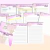Mental Health Planner Wellness Self Care Journal Life Printable Mindfulness Life Organizer Mood Anxiety Tracker Self Improvement Bullet - Image 3