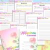 Happiness Planner Life Goals Self Care Journal Printable Digital Download Self Confidence Esteem Life Binder Gratitude Happy PDF Inserts - Image 5