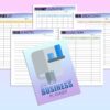 Small Business Planner Printable Etsy Shop Seller Organizer Freelance Digital Download Home Business Direct Sales PDF Inserts Happy Classic - Image 3
