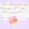 Mom Self Care Journal Planner Beauty Printable Digital Download Goals Gratitude Health Life Busy Women Classic Happy PDF Insert A4 A5 Letter - Image 4