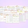 Mom Self Care Journal Planner Beauty Printable Digital Download Goals Gratitude Health Life Busy Women Classic Happy PDF Insert A4 A5 Letter - Image 3