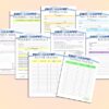 Photographer Planner Photography Business Photo Shoot Appointment Session Client Sheet Printable Digital Download Classic Happy PDF Inserts - Image 8