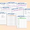 Photographer Planner Photography Business Photo Shoot Appointment Session Client Sheet Printable Digital Download Classic Happy PDF Inserts - Image 9