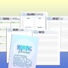 Moving Planner Relocation Checklist Home Moving Guide Property Printable New Home Project Binder Classic Happy PDF Inserts A4 A5 Letter - Image 3