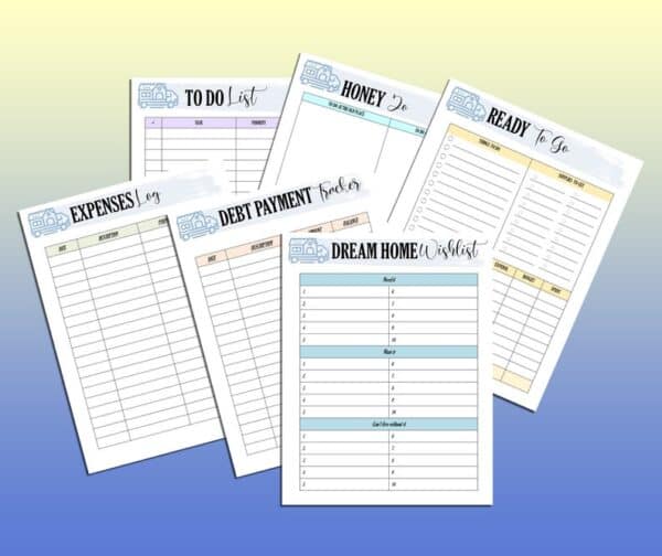 Moving Planner Relocation Checklist Home Moving Guide Property Printable New Home Project Binder Classic Happy PDF Inserts A4 A5 Letter - Image 2