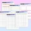 Small Business Planner Printable Etsy Shop Seller Organizer Freelance Digital Download Home Business Direct Sales PDF Inserts Happy Classic - Image 5