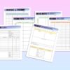 Small Business Planner Printable Etsy Shop Seller Organizer Freelance Digital Download Home Business Direct Sales PDF Inserts Happy Classic - Image 6