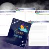 Dream Journal Dream Diary Printable Notebook Dreaming Interpretation Sleep Tracker Moon Digital Download Classic Happy PDF Inserts A4 Letter - Image 2