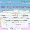 College Planning Checklist Printable Planner College Visit Student Digital Download Lessons Courses Application Graduation Physical Academic