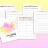 Childhood Memory Book Baby Shower Gift Keepsake Journal New Baby Milestones Planner Printable Digital Download Baby Book Memories Planner - Image 6
