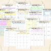 Vacation Planner Planning Journal Hotel Mountain Beach Cruise Island Printable Digital Download Travel Budget Trip Classic Happy PDF - Image 5