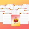 Youtube Planner Social Media Video Vlog Tracker Printable Business Planner Digital Download Marketing Planner Classic Happy PDF Inserts - Image 6