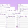 Meal Planner Printable Food Inventory Monthly Weekly Digital Menu Recipe Grocery Book Planner Breakfast Lunch Dinner Kitchen Refrigerator - Image 4