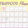 Childhood Memory Book Baby Shower Gift Keepsake Journal New Baby Milestones Planner Printable Digital Download Baby Book Memories Planner - Image 3